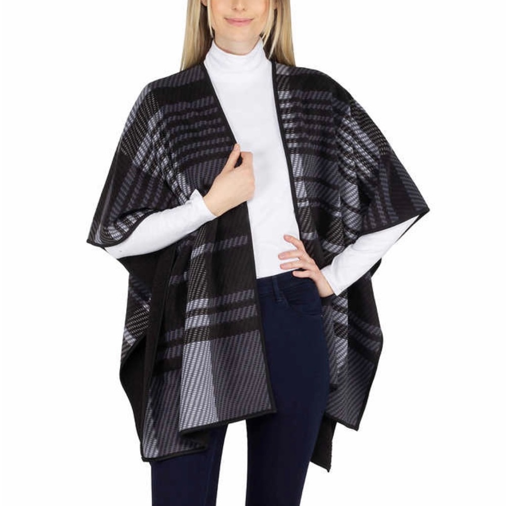 Ike Behar - Reversible Wrap with High Pile Fleece